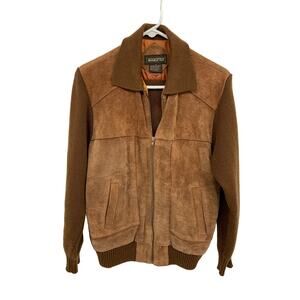 Vintage 70s Harwyn Rusty Jacket with collar and side pockets Size M